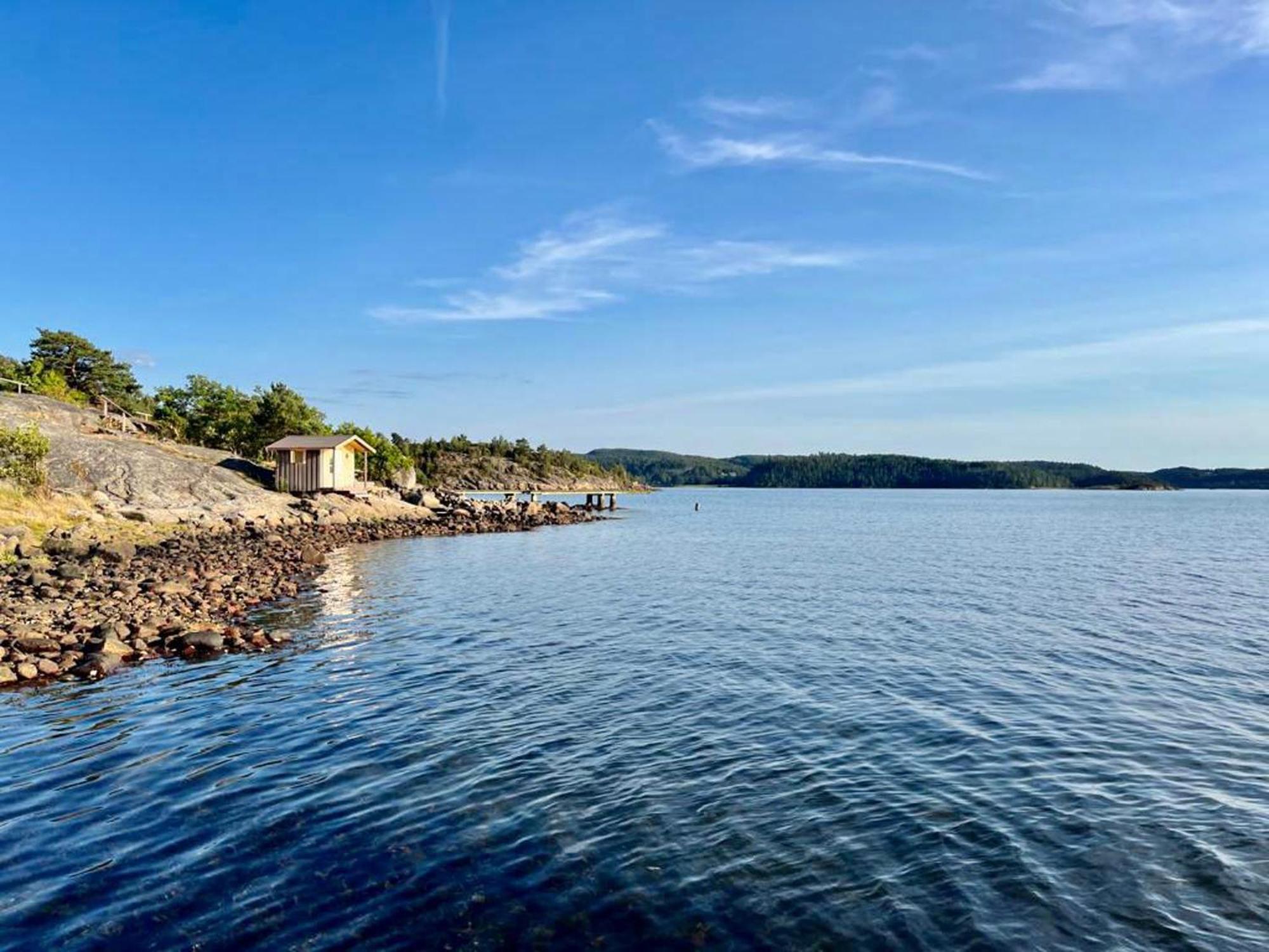 Seaside Dream With Jetty & Guest Cottage Ljungskile Esterno foto