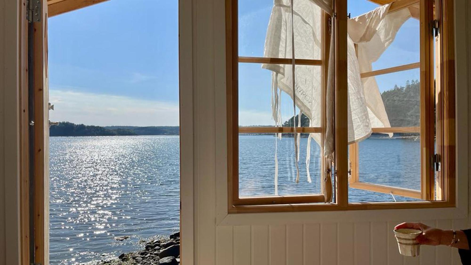 Seaside Dream With Jetty & Guest Cottage Ljungskile Esterno foto