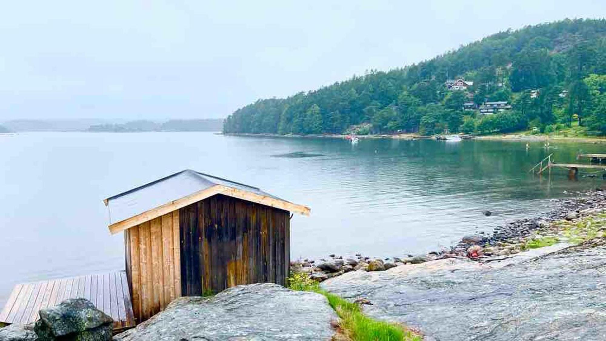 Seaside Dream With Jetty & Guest Cottage Ljungskile Esterno foto