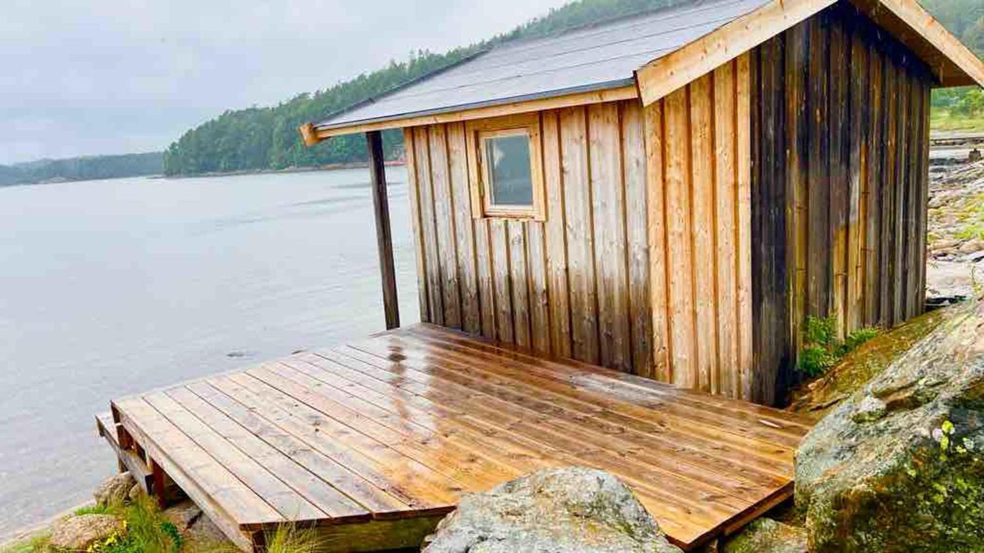 Seaside Dream With Jetty & Guest Cottage Ljungskile Esterno foto